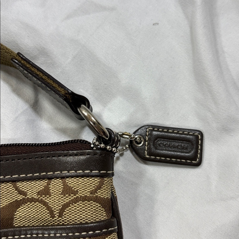 Coach Signature 6016 Stripe Swingpack Crossbody Khaki
Brown Leather Purse bag - Picture 4 of 15